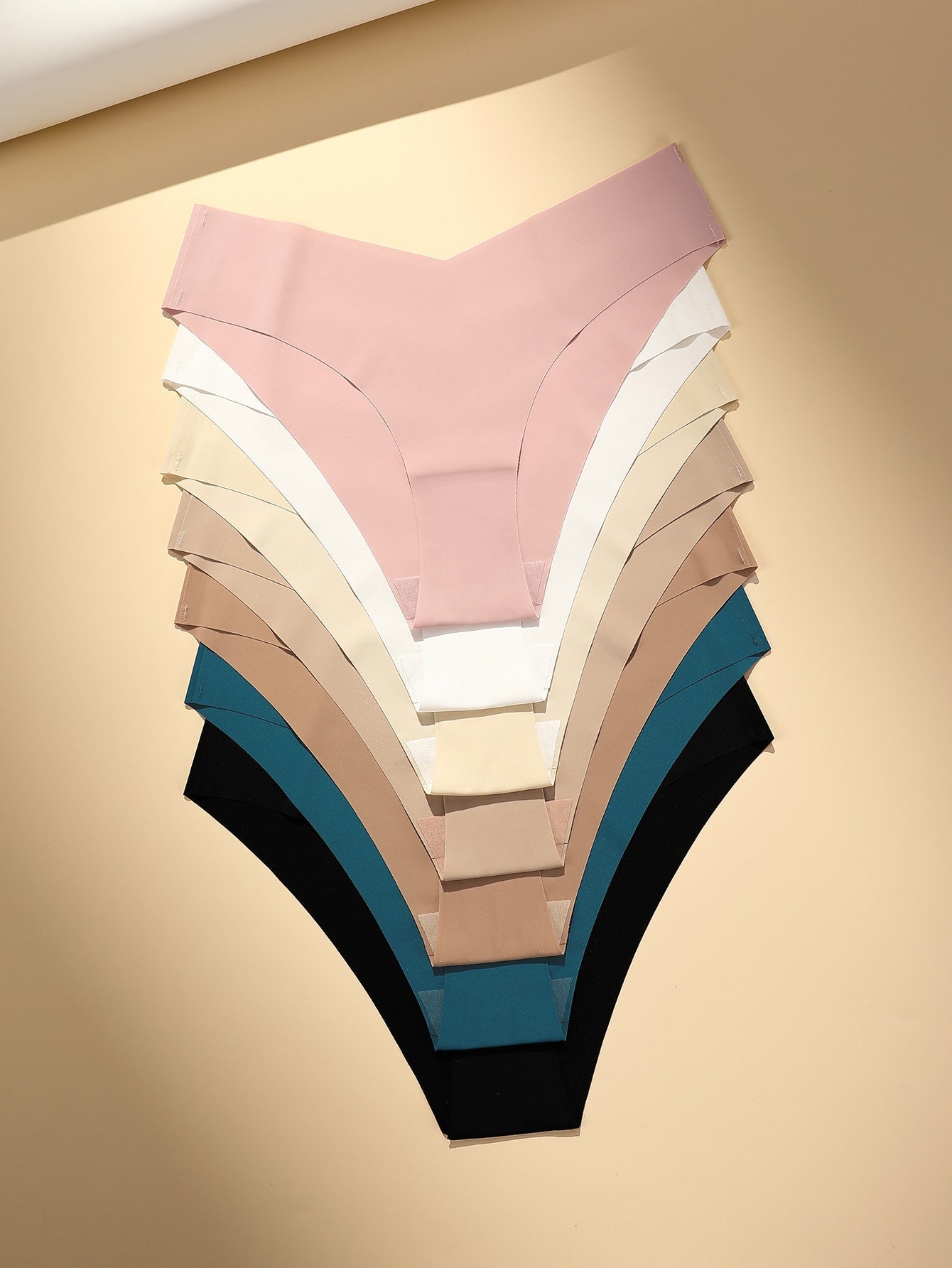 7pack Solid Simple Brief