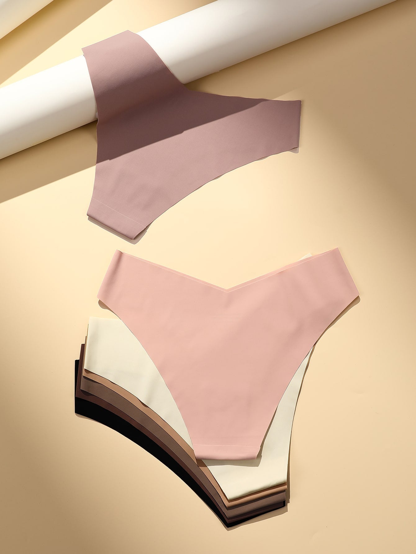 7pack Solid Simple Brief