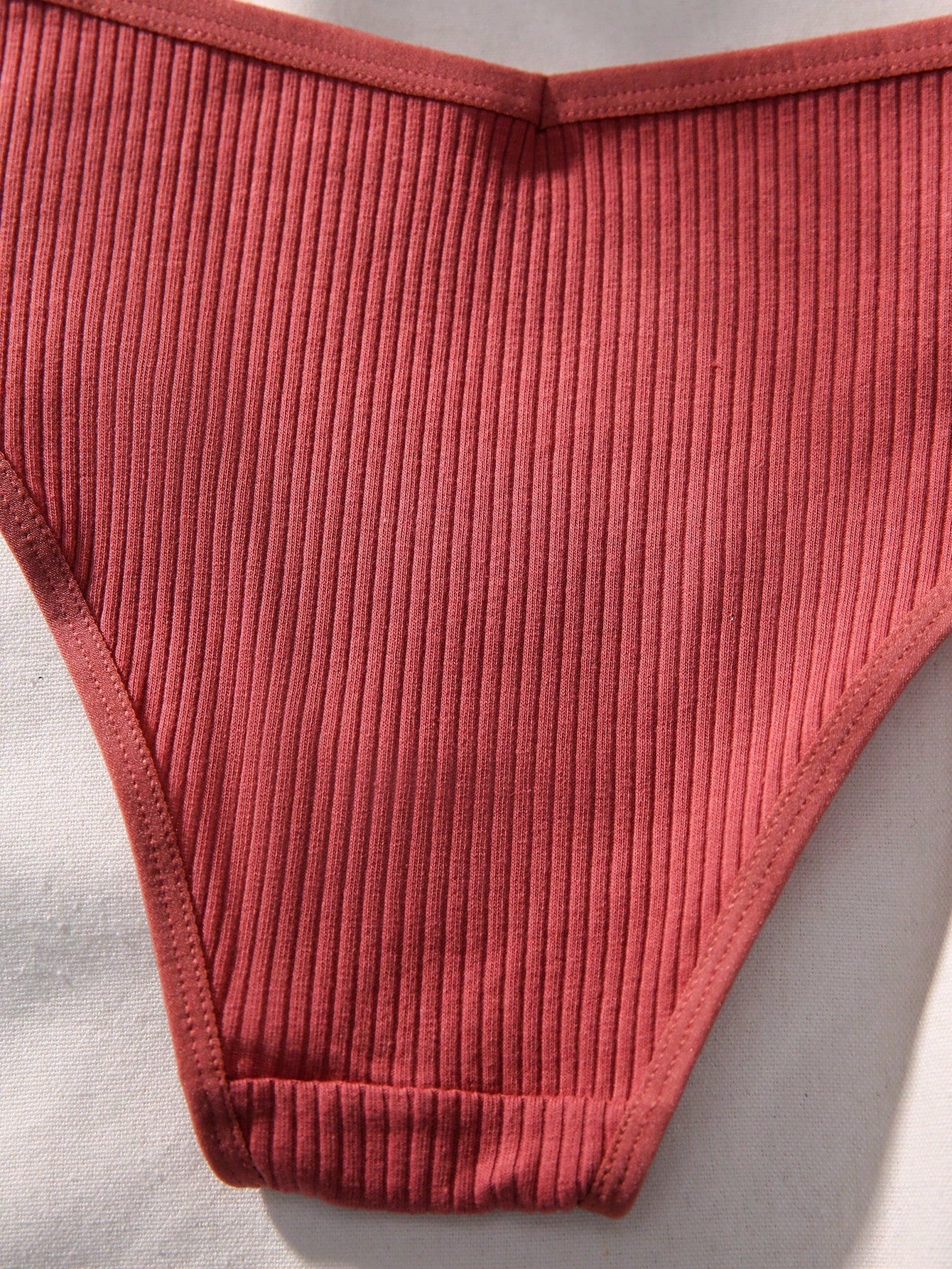 7pack Solid Rib Panty