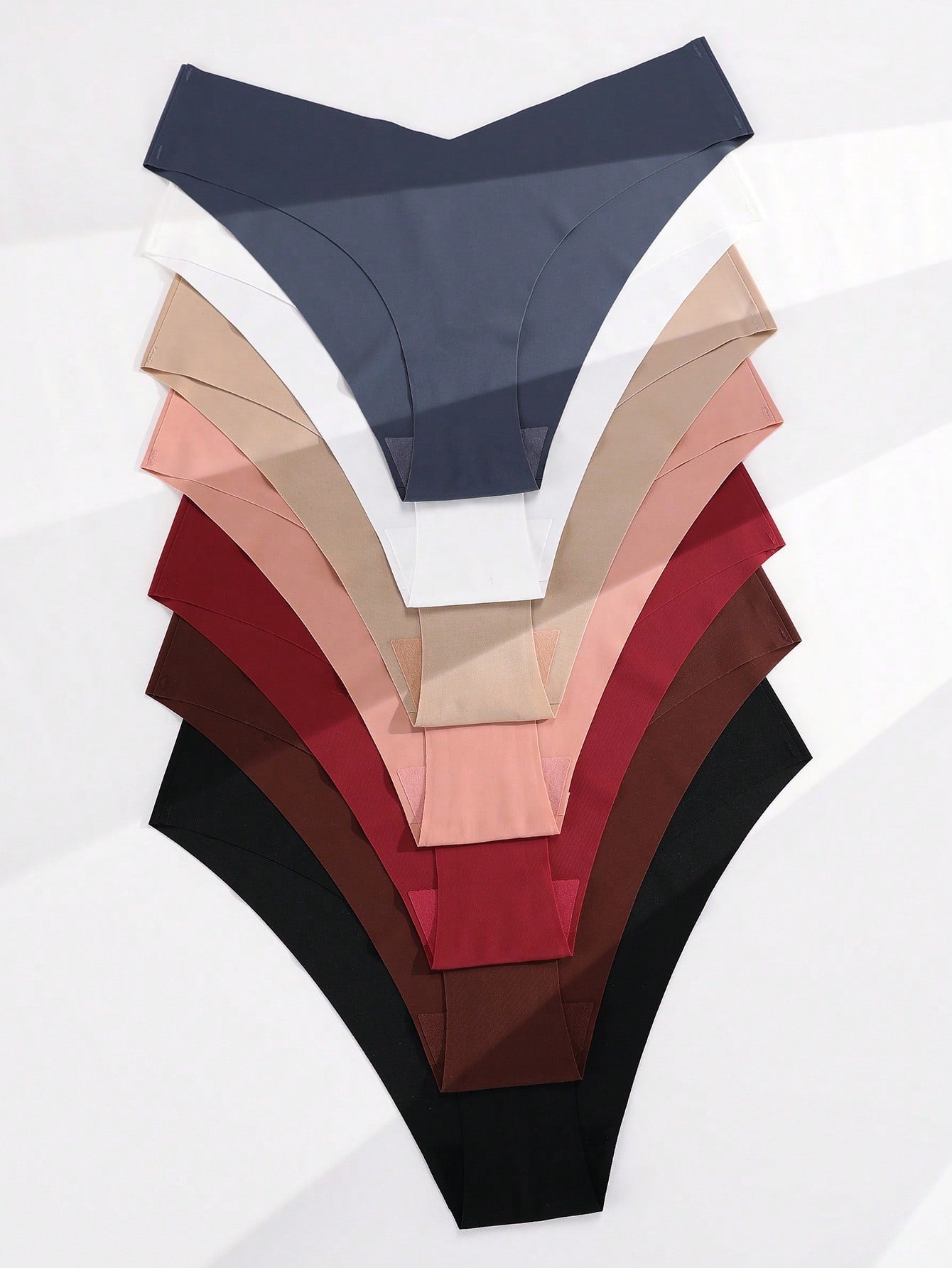 7pack Solid Simple Brief